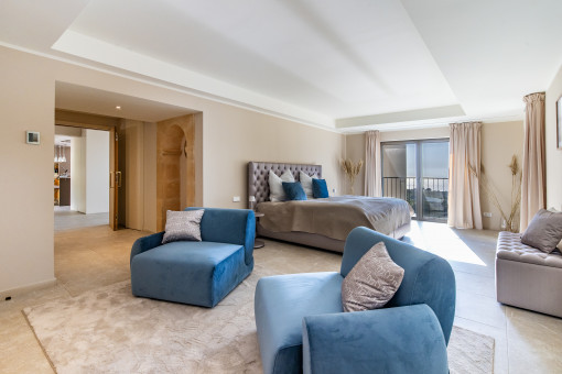 Hauptschlafzimmer mit Meerblick