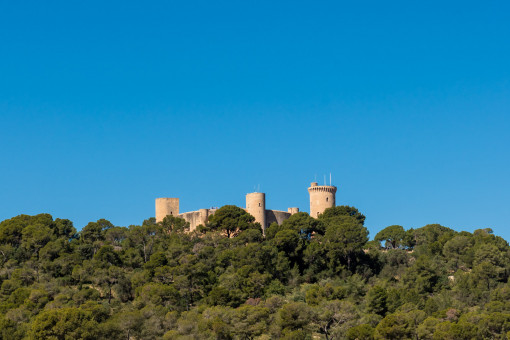 Blick auf Schloss Bellver