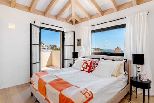 Hauptschlafzimmer mit Terrasse