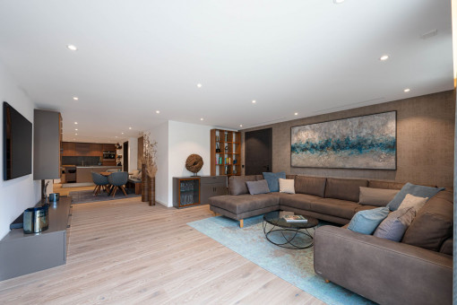   Wohnbereich im Gästeapartment  