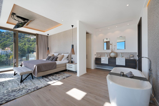 en-suite Badezimmer