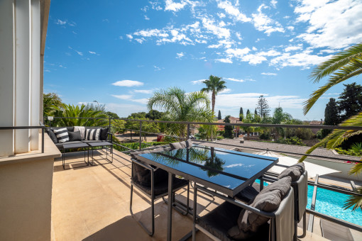 Terrasse mit Ausblick
