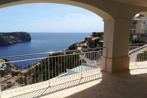 Terrasse mit fantastischem Blick 