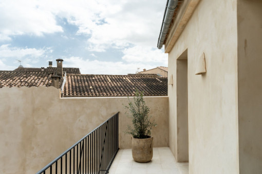 Privater Balkon am Hauptschlafzimmer