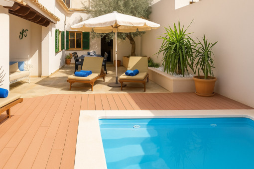 Patio mit Pool