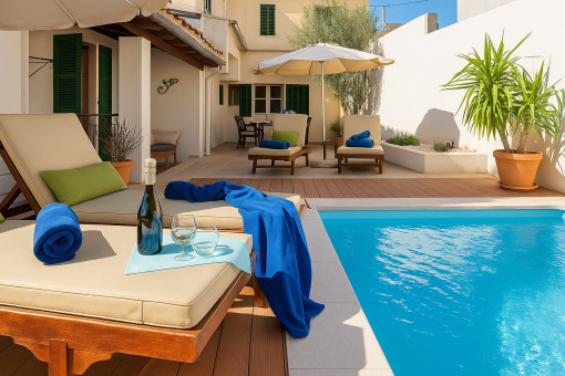 Toll renoviertes Dorfhaus im beschaulichen Búger mit Pool