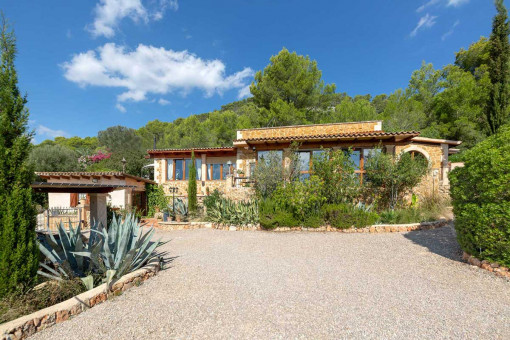Gartenansicht-Finca