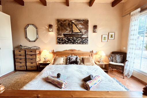 Schlafzimmer Gaestehaus