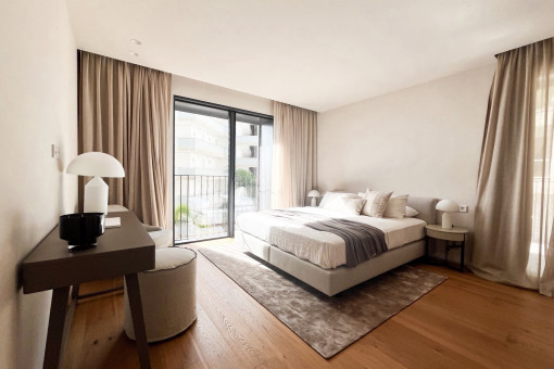 Schlafzimmer mit Badezimmer en Suite
