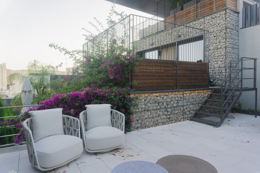 Untere Gartenterrasse