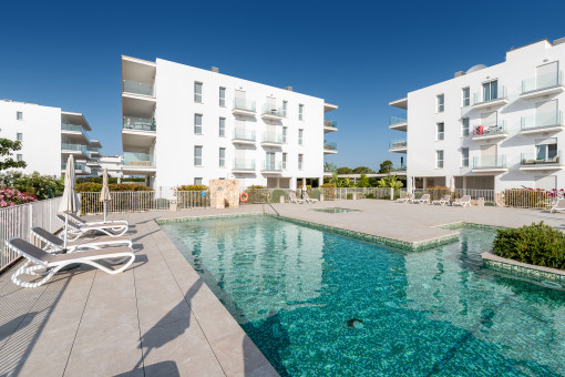 Traumhafte Wohnung in einer beliebten Anlage mit schönen Blick in Cala d`Or