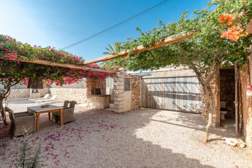 Patio Eingangsbereich