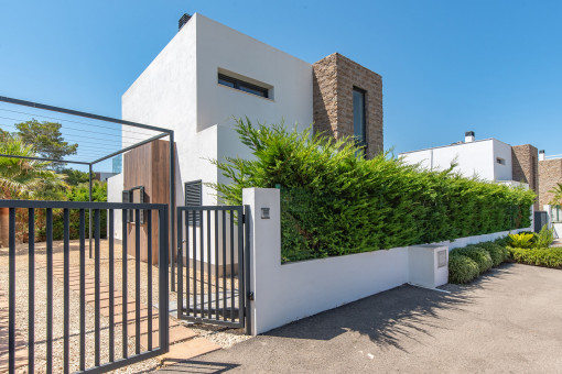 Eingang zum Haus
