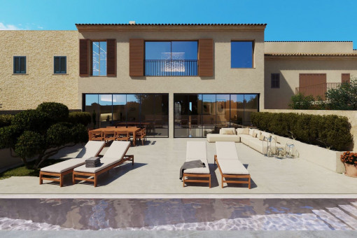 Exklusives Neubaustadthaus mit Finca-Flair in Ses Salines