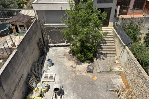 Riesiger Patio