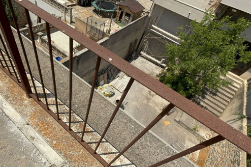 Blick in den Patio