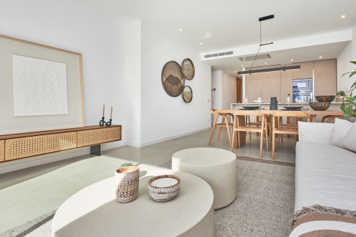 Offener Wohn-Essbereich 