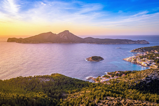 Dragonera im Sonnenuntergang 