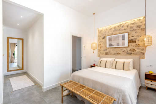 Eines der drei Doppelschlafzimmer
