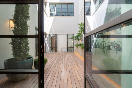 Patio mit Privatsphäre