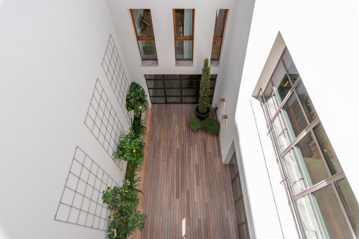 Traditioneller Patio