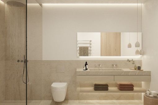 Elegantes Badezimmer