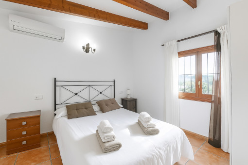 Erstes Schlafzimmer im Obergeschoss