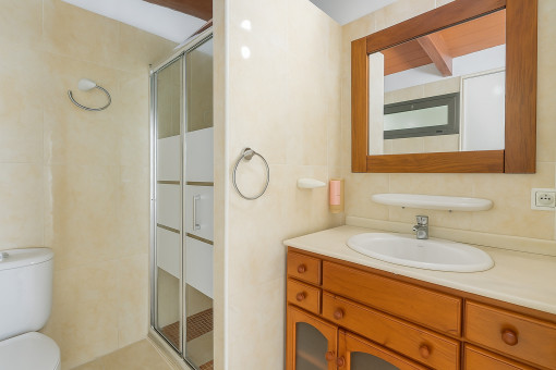 Badezimmer des Nebengebäudes