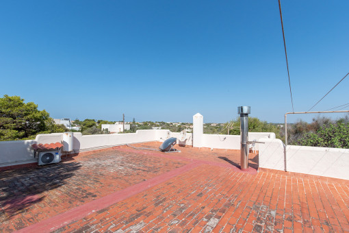 Dachterrasse mit Meerblick