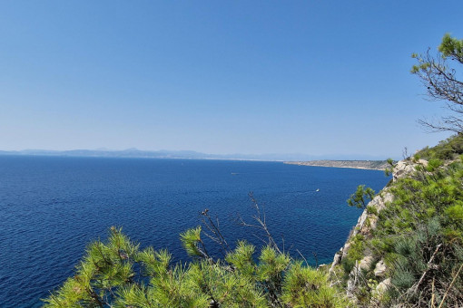 Meerblick bis Palma