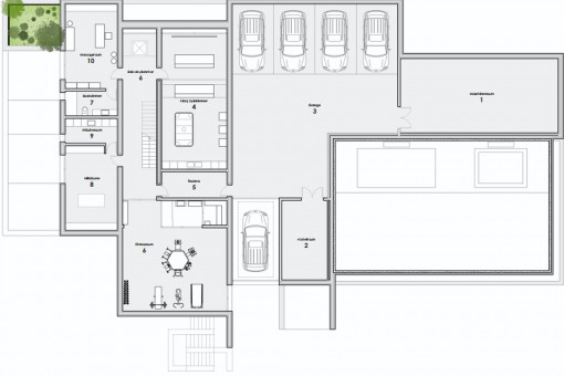 Grundriss Untergeschoss