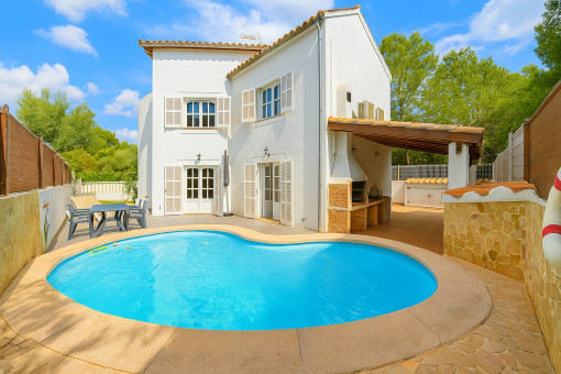 Freistehende Villa in Son Serra de Marina – nur 300 m vom Naturstrand