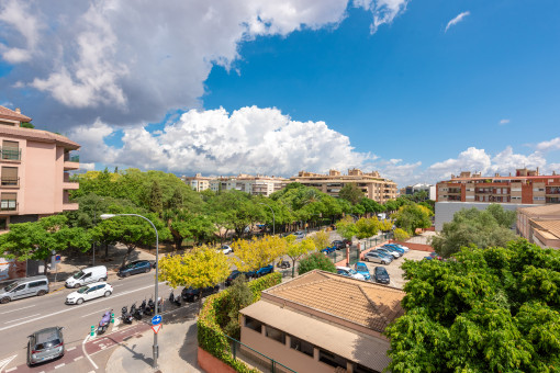 Wohnung nahe dem Stadtzentrum mit Parkplatz und Terrasse in Palma