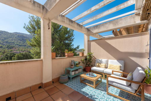 Sonnige und ruhige Wohnung in Andratx mit Parkplatz und Gemeinschaftspool
