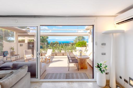 Exklusives Reihenhaus in erster Meereslinie in Son Veri Nou – Mediterraner Charme mit modernem Komfort