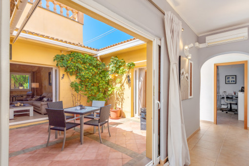 Scheiben zu allen Seiten versenkbar