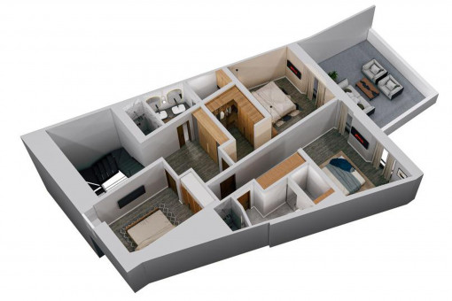 Grundriss Obergeschoss