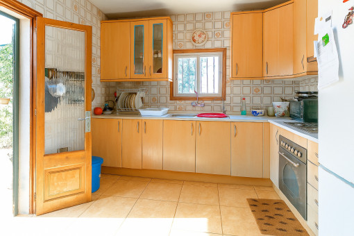 Küche der unteren Wohnung