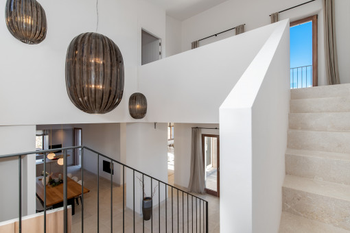 Geschmackvoller Treppenaufgang