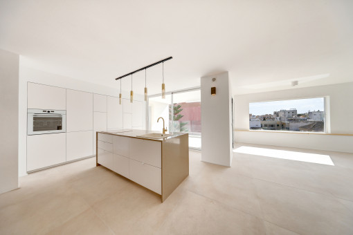 Wohnung in Ciudad Jardin Exklusive Wohnung mit Terrasse und Teilmeerblick in Ciudad Jardin