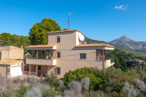 Aussenansicht des Hauses