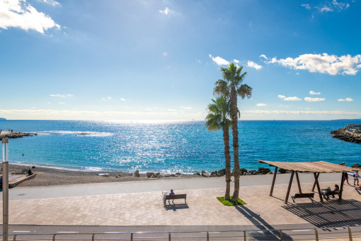Wunderschöne Meerblickwohnung in erster Linie in Portixol