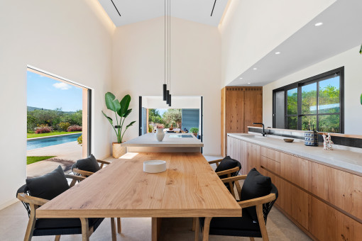 Hochwertige Küche im Landhausstil