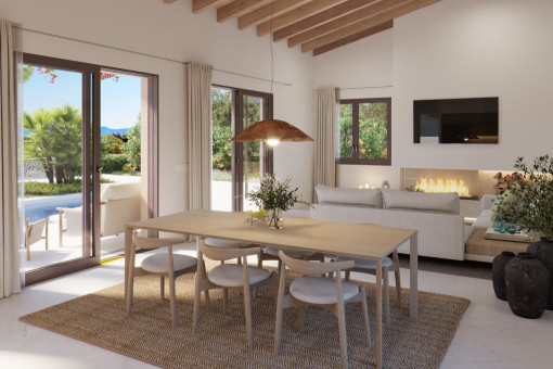 Wohn- und Essbereich