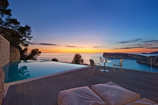 Sonnenuntergangsstimmung