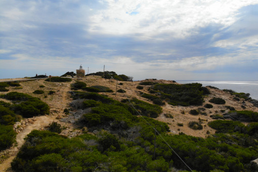 Blick zum Leuchtturm