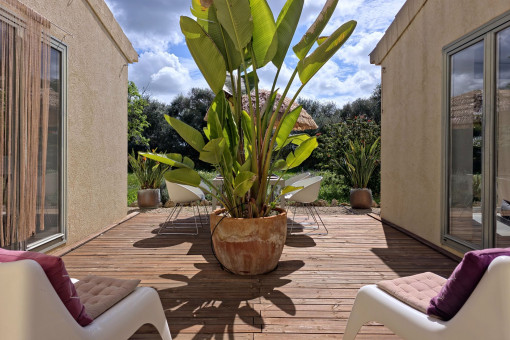 Terrasse nach Süden