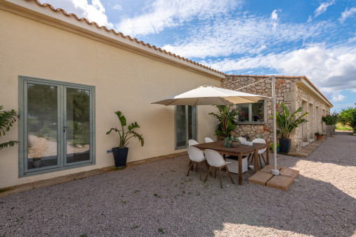 Terrasse nach Norden