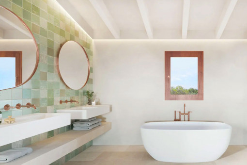 Finca Cala Millor-Bad2