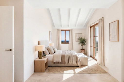 Top Finca Cala Millor Schlafzimmer